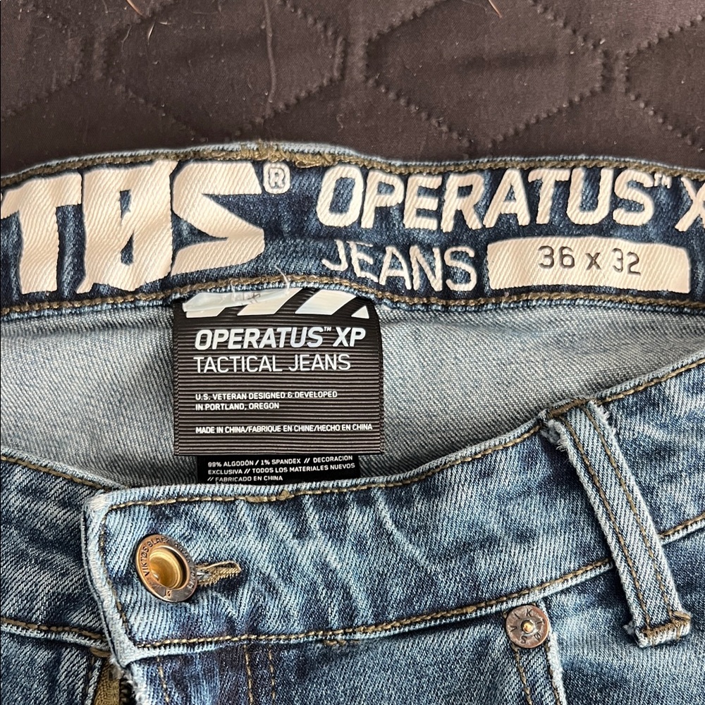 OPERATUS XP Men's Blue Tactical Jeans